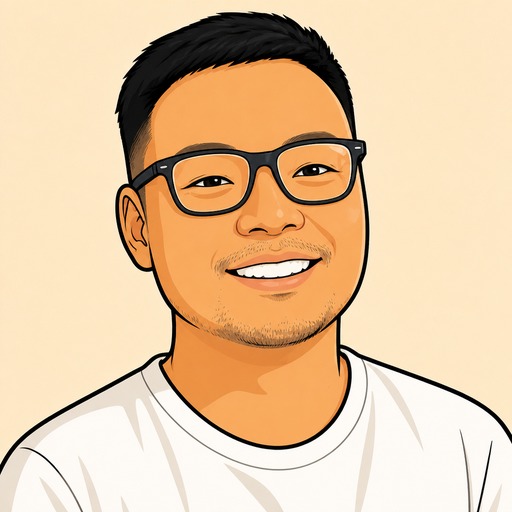 Cartoon portrait — Dr Bo Lyu