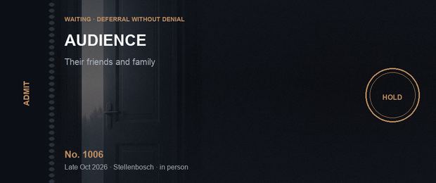 Audience family ticket